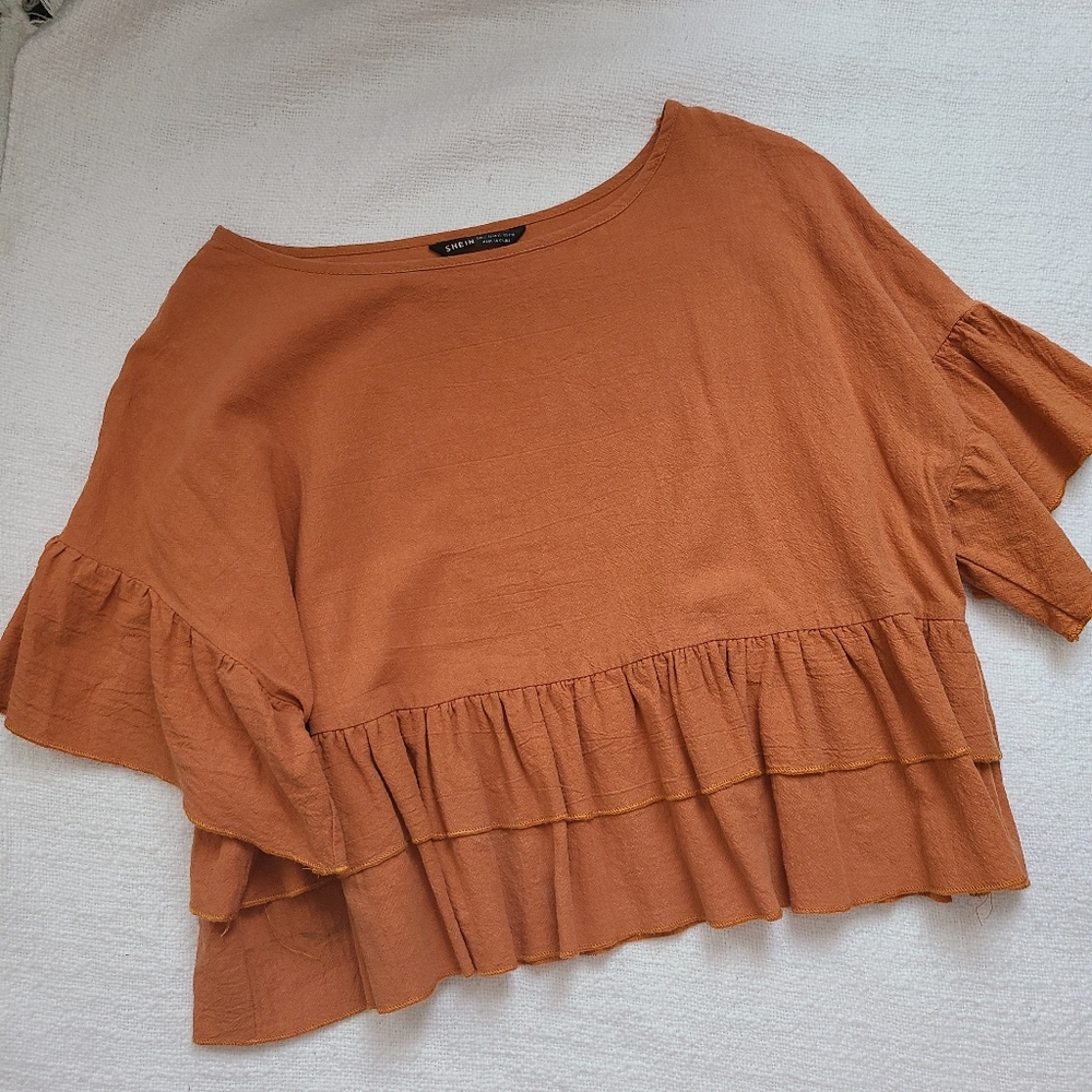 SHEIN babydoll blouse